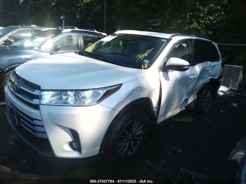 2019 TOYOTA HIGHLANDER SE/XLE - 5TDJZRFH6KS608035