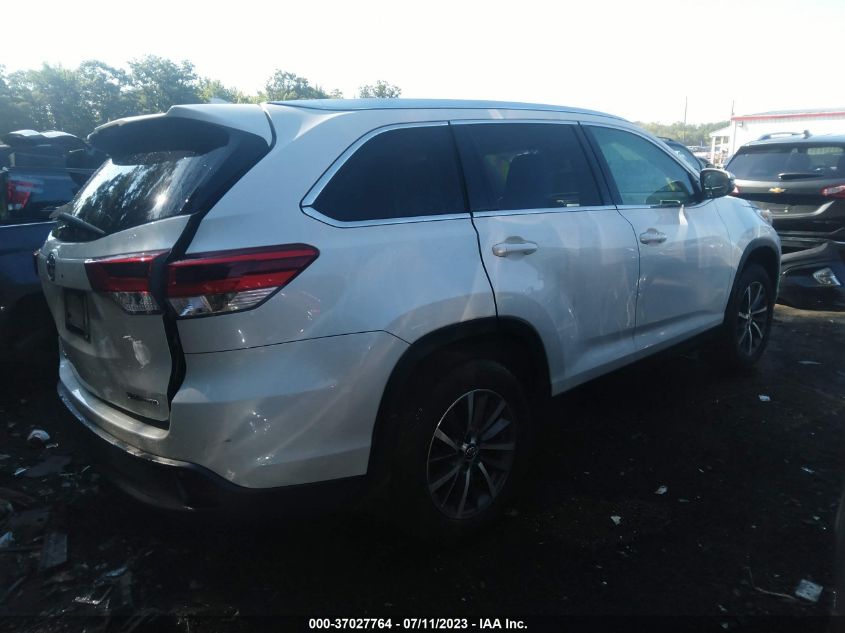 2019 TOYOTA HIGHLANDER SE/XLE - 5TDJZRFH6KS608035