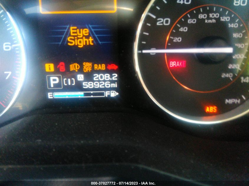 2020 SUBARU CROSSTREK LIMITED - JF2GTAMC0L8218284