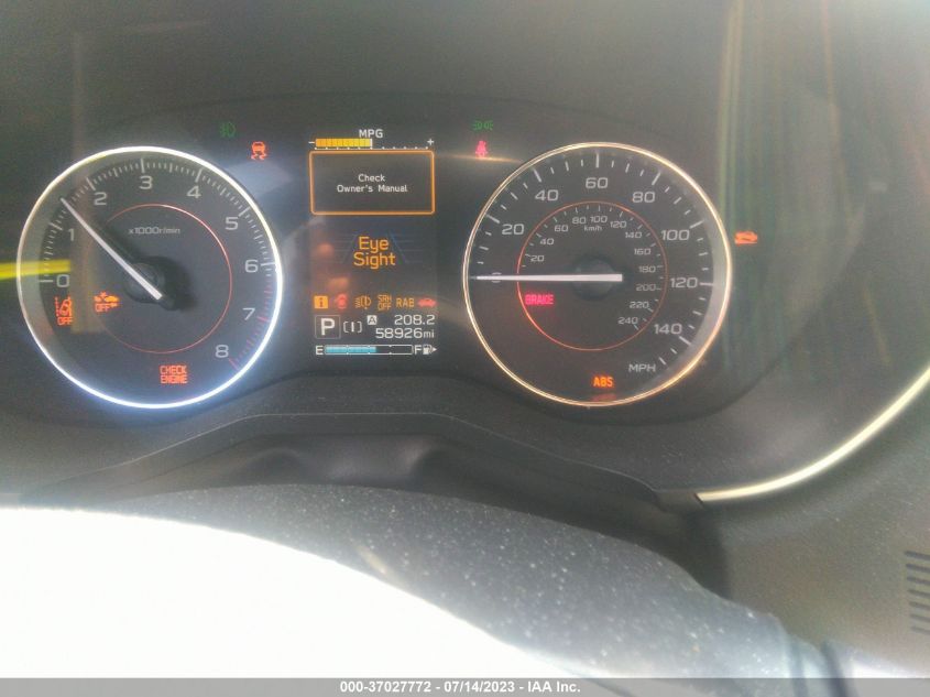 2020 SUBARU CROSSTREK LIMITED - JF2GTAMC0L8218284