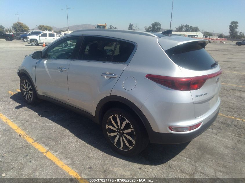 2017 KIA SPORTAGE EX - KNDPN3AC6H7242434