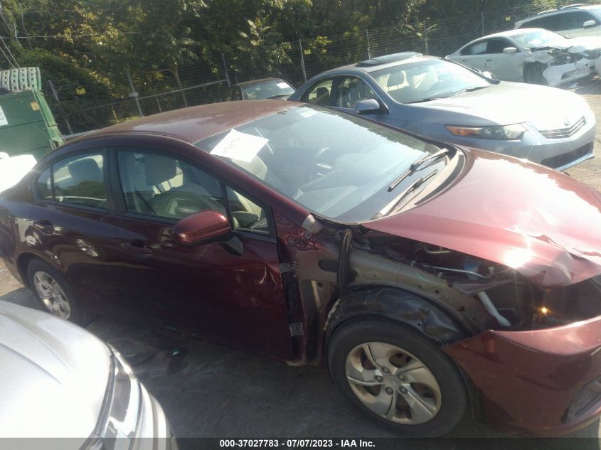 2014 HONDA CIVIC LX - 19XFB2F58EE028225