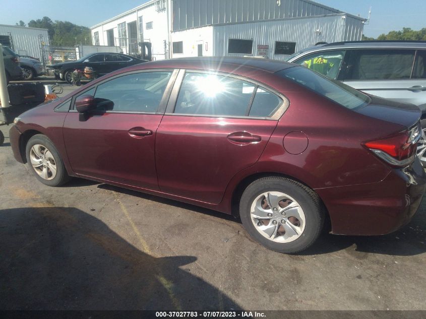 2014 HONDA CIVIC LX - 19XFB2F58EE028225