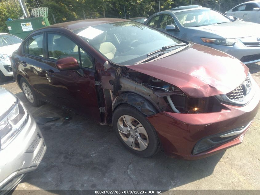 2014 HONDA CIVIC LX - 19XFB2F58EE028225
