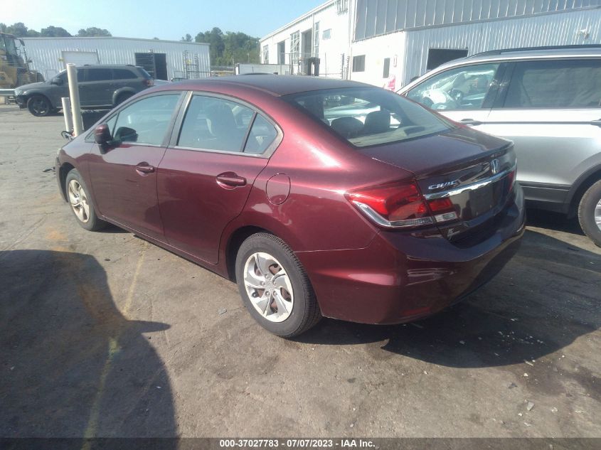2014 HONDA CIVIC LX - 19XFB2F58EE028225