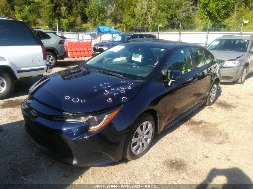 VIN 5YFEPMAEXNP368928 2022 TOYOTA COROLLA LE
