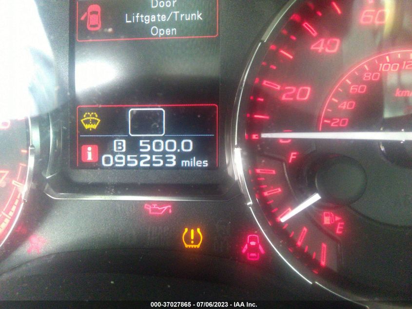 2015 SUBARU WRX LIMITED - JF1VA1G67F9819455