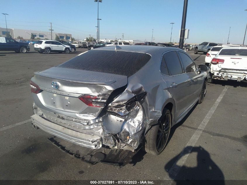 2022 TOYOTA CAMRY HYBRID XSE - 4T1K31AK4NU575090