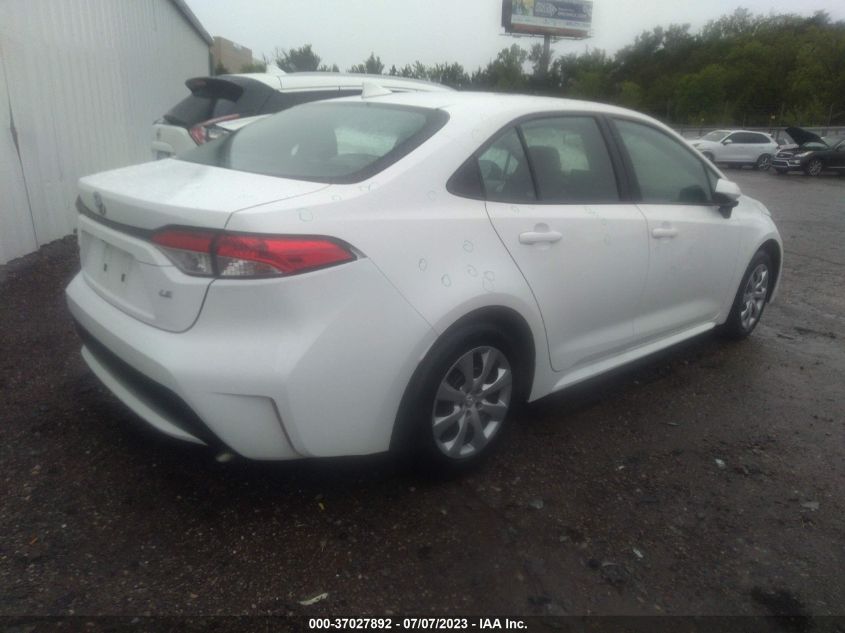 2022 TOYOTA COROLLA LE - 5YFEPMAE2NP367157