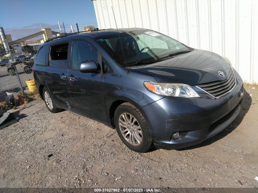 2014 TOYOTA SIENNA XLE/XLE AAS/LTD - 5TDYK3DC1ES451686