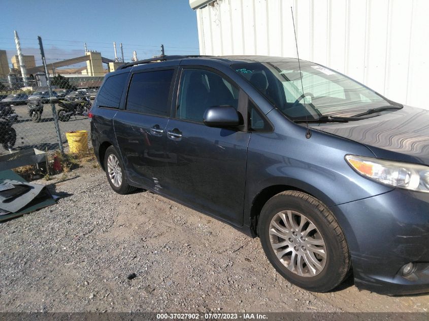 2014 TOYOTA SIENNA XLE/XLE AAS/LTD - 5TDYK3DC1ES451686
