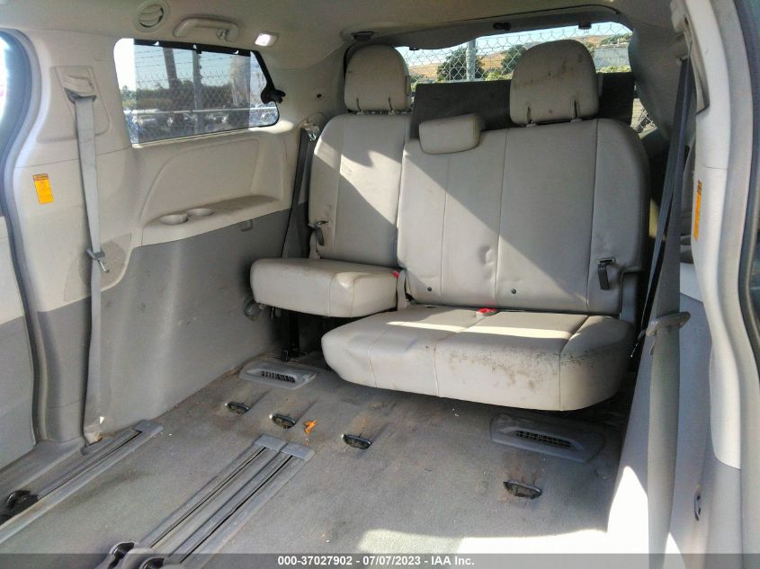 2014 TOYOTA SIENNA XLE/XLE AAS/LTD - 5TDYK3DC1ES451686