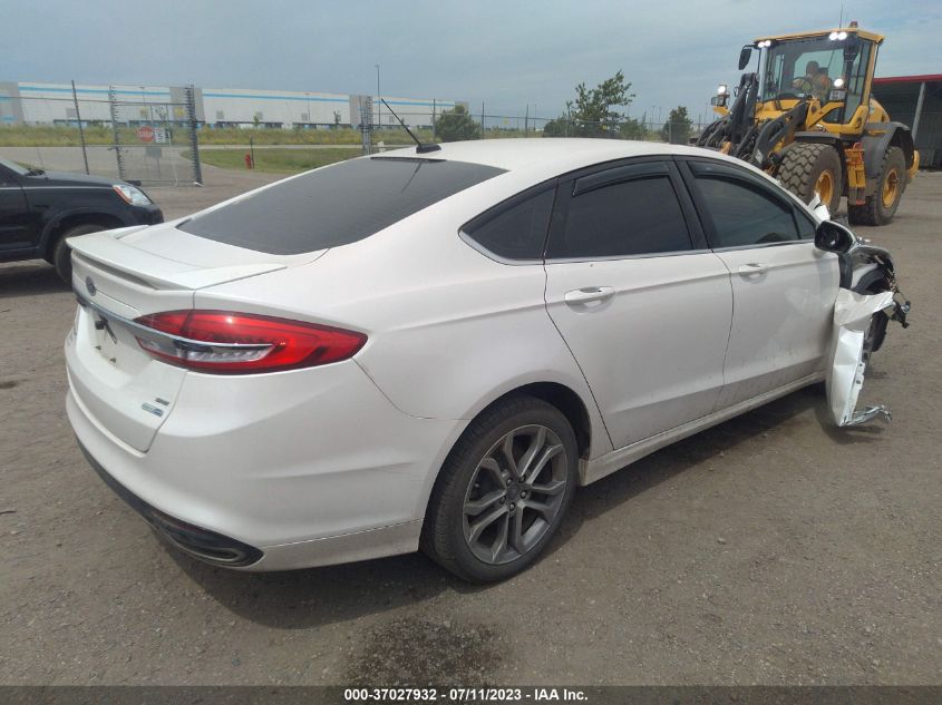 2017 FORD FUSION SE - 3FA6P0T92HR200914