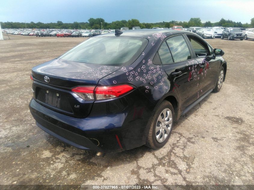 2021 TOYOTA COROLLA LE - 5YFEPMAE8MP249046