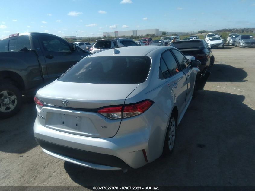 2022 TOYOTA COROLLA LE - 5YFEPMAE3NP385523