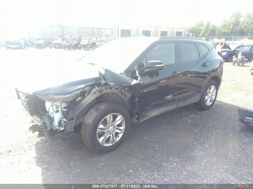 VIN 3GNKBHRS9LS709729 2020 CHEVROLET BLAZER LT