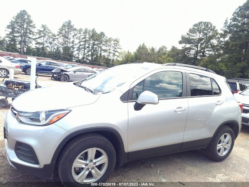 2021 CHEVROLET TRAX LT - KL7CJPSB8MB321454