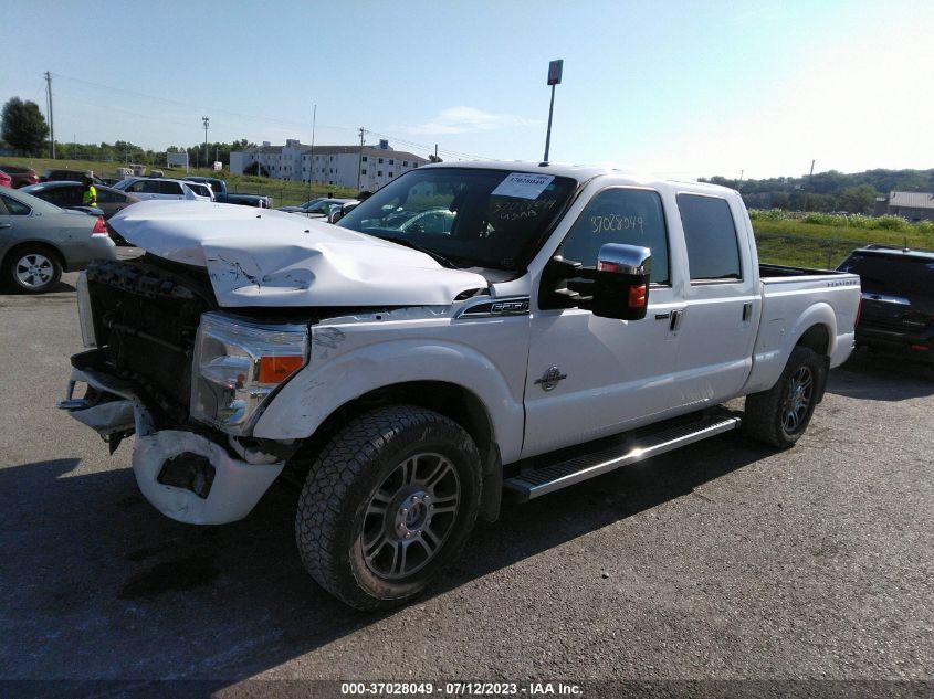 2014 FORD SUPER DUTY F-250 SRW XL/XLT/LARIAT - 1FT7W2BT8EEB00275