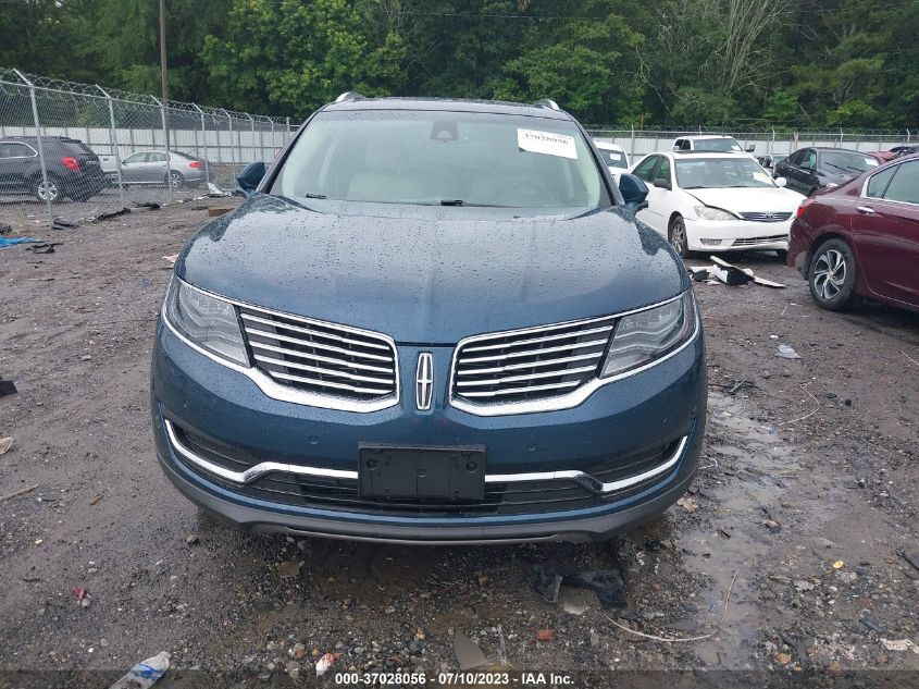 2016 LINCOLN MKX RESERVE - 2LMTJ8LR7GBL37583