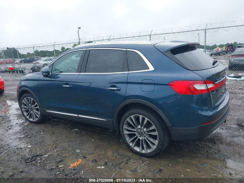 2016 LINCOLN MKX RESERVE - 2LMTJ8LR7GBL37583