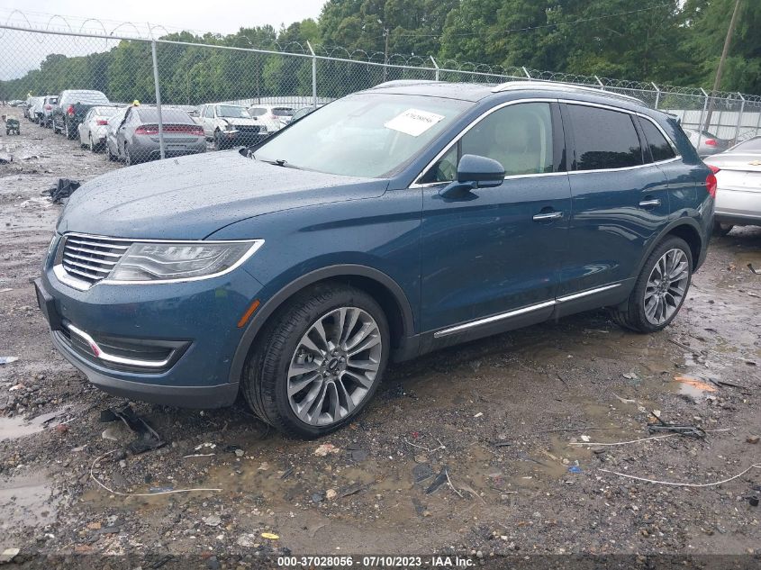 2016 LINCOLN MKX RESERVE - 2LMTJ8LR7GBL37583