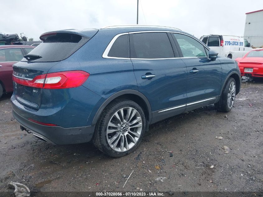 2016 LINCOLN MKX RESERVE - 2LMTJ8LR7GBL37583