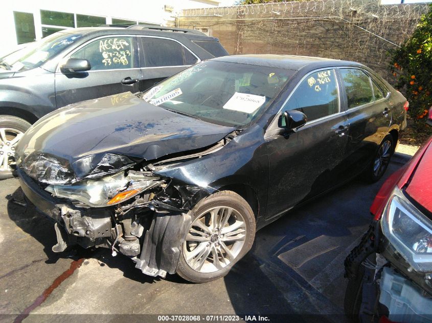2017 TOYOTA CAMRY SE - 4T1BF1FK0HU288785