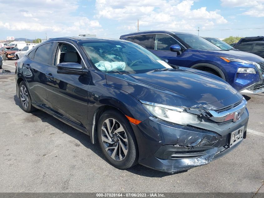 2018 HONDA CIVIC SEDAN EX - 19XFC2F78JE014996