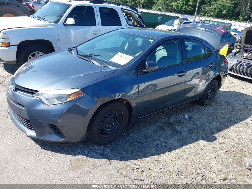 2014 TOYOTA COROLLA L/LE/S/S PLUS/LE PLUS - 2T1BURHE9EC082132