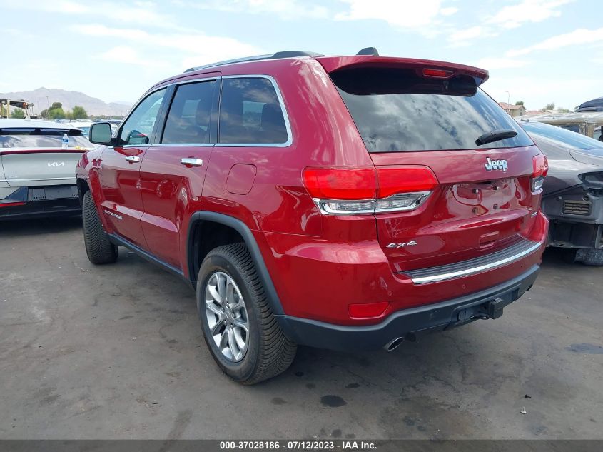 2014 JEEP GRAND CHEROKEE LIMITED - 1C4RJFBG1EC458847