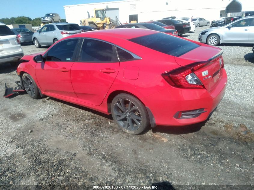 2020 HONDA CIVIC SEDAN SPORT - 2HGFC2F86LH527035