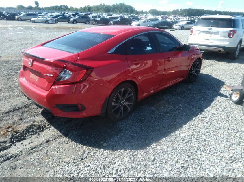 2020 HONDA CIVIC SEDAN SPORT - 2HGFC2F86LH527035