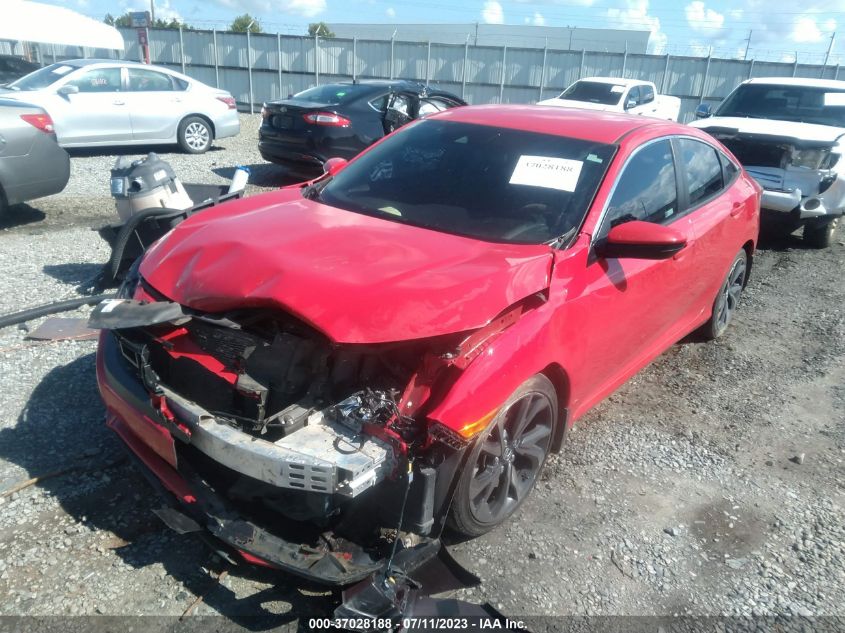 2020 HONDA CIVIC SEDAN SPORT - 2HGFC2F86LH527035