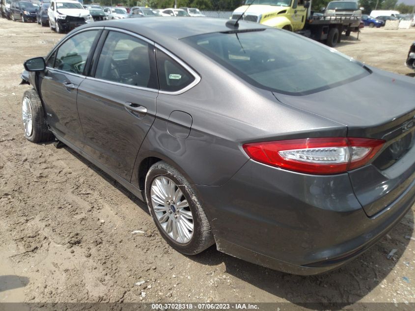 2013 FORD FUSION ENERGI SE LUXURY - 3FA6P0PU8DR351376