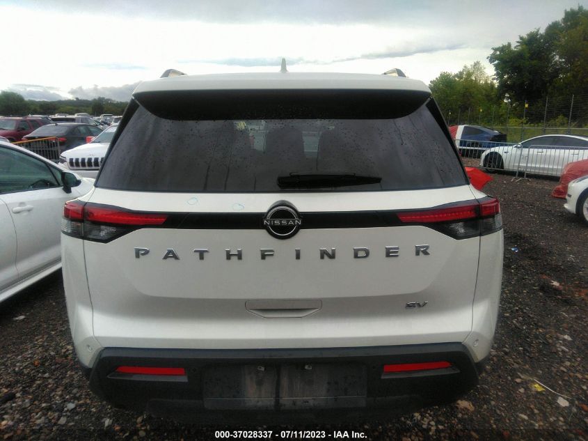 2022 NISSAN PATHFINDER SV - 5N1DR3BAXNC224070