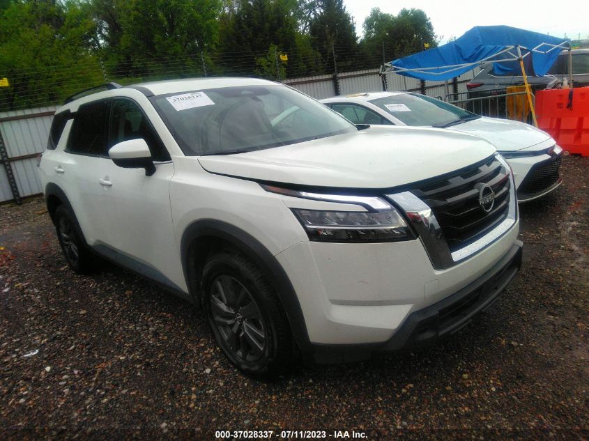 2022 NISSAN PATHFINDER SV - 5N1DR3BAXNC224070