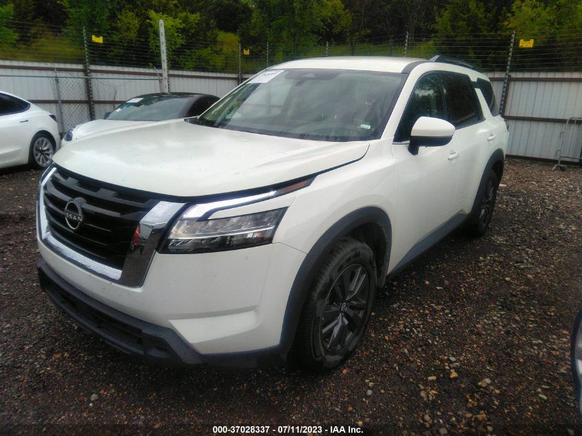 2022 NISSAN PATHFINDER SV - 5N1DR3BAXNC224070