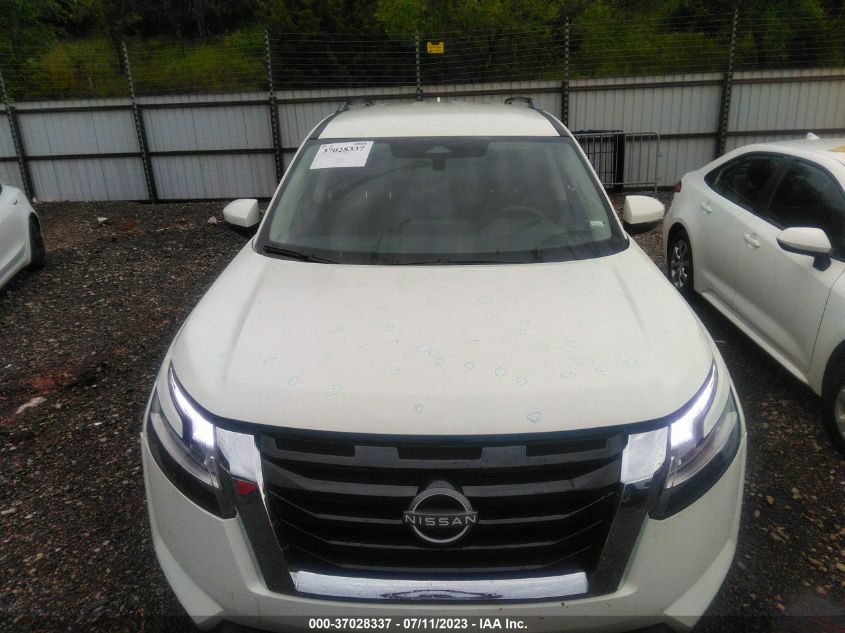 2022 NISSAN PATHFINDER SV - 5N1DR3BAXNC224070