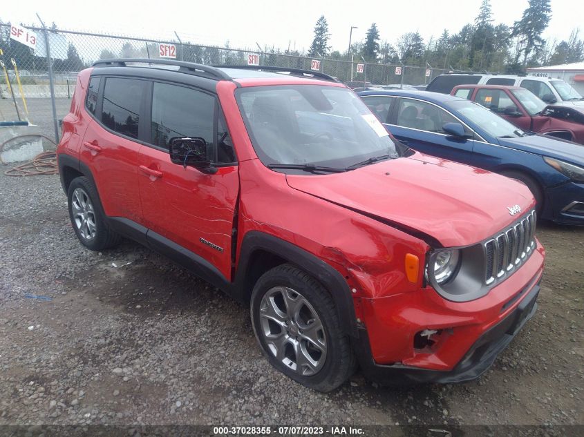 2020 JEEP RENEGADE LIMITED - ZACNJAD1XLPL00863