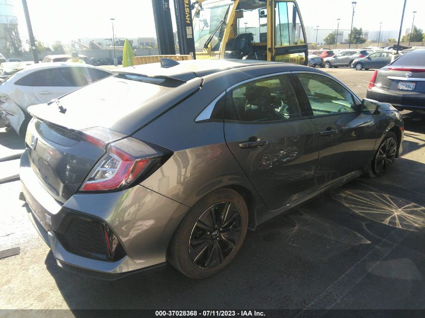 2018 HONDA CIVIC HATCHBACK EX - SHHFK7H51JU409848