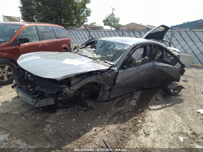 VIN 2C3CDXBG2NH153605 2022 DODGE CHARGER SXT