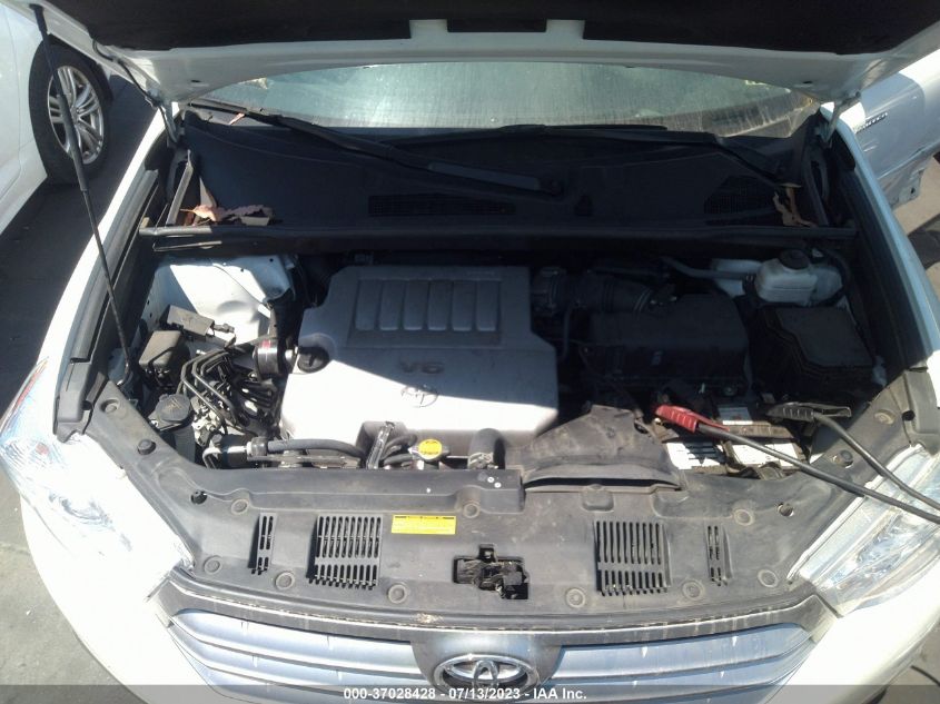 2013 TOYOTA HIGHLANDER LIMITED - 5TDDK3EH4DS254714