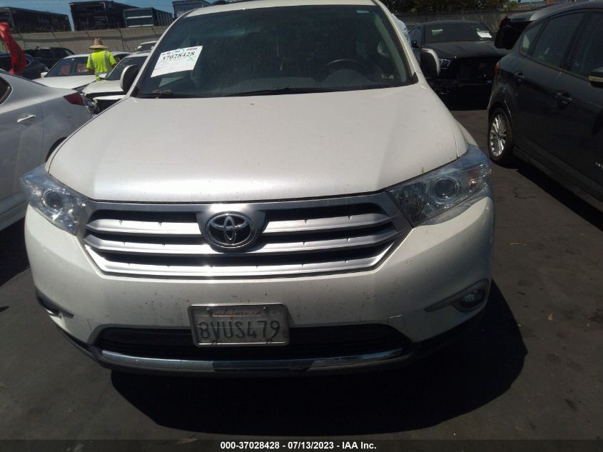 2013 TOYOTA HIGHLANDER LIMITED - 5TDDK3EH4DS254714