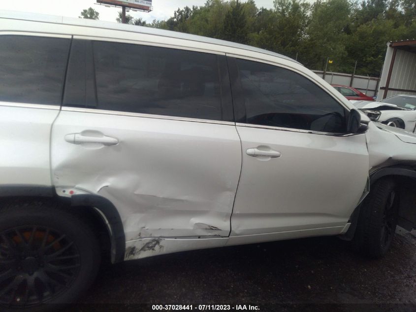 2015 TOYOTA HIGHLANDER LIMITED/LTD PLATINUM - 5TDDKRFH6FS144574