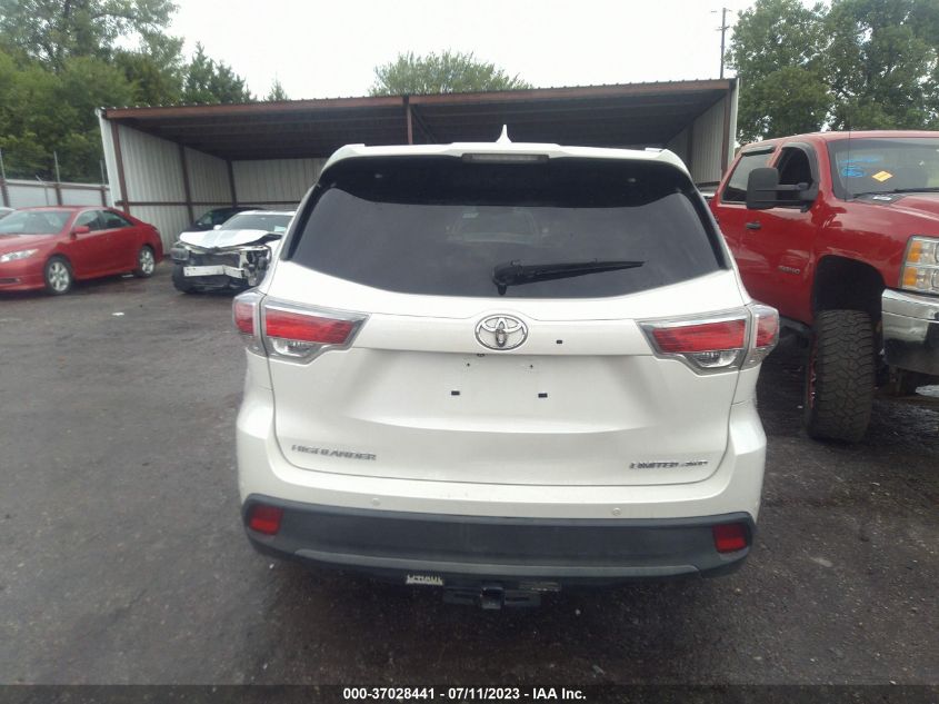 2015 TOYOTA HIGHLANDER LIMITED/LTD PLATINUM - 5TDDKRFH6FS144574