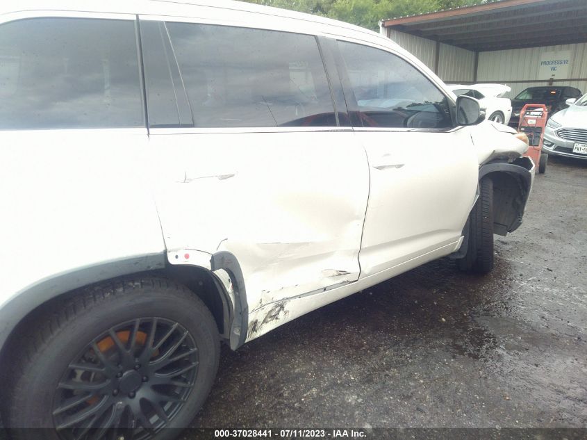 2015 TOYOTA HIGHLANDER LIMITED/LTD PLATINUM - 5TDDKRFH6FS144574