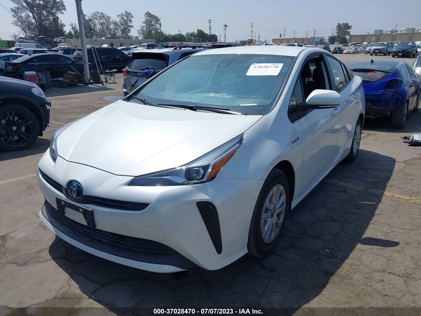 VIN JTDKAMFUXM3151004 2021 TOYOTA PRIUS L