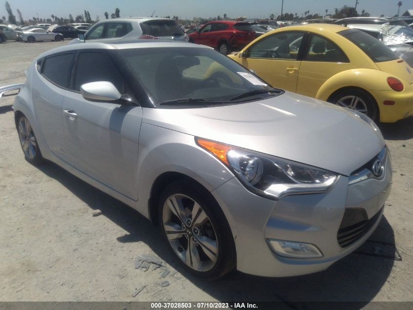 2016 HYUNDAI VELOSTER - KMHTC6AD8GU292228