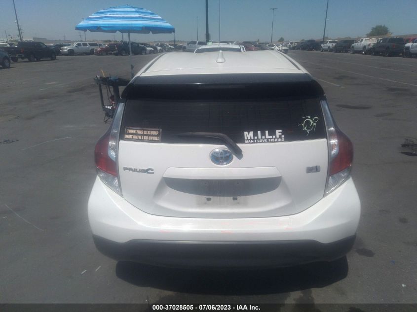 2017 TOYOTA PRIUS C ONE/TWO/THREE/FOUR - JTDKDTB36H1596372