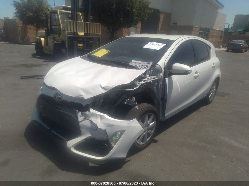 2017 TOYOTA PRIUS C ONE/TWO/THREE/FOUR - JTDKDTB36H1596372